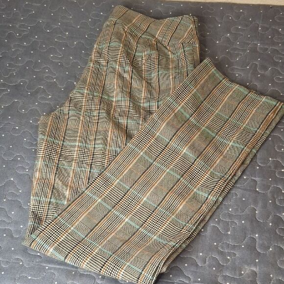 Talbots Women's Plaid Pants size 4 petite - Picture 1 of 6